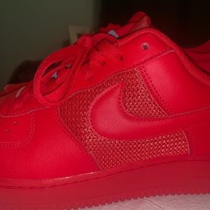 CUSTOM Men’s Nike AF1 all red